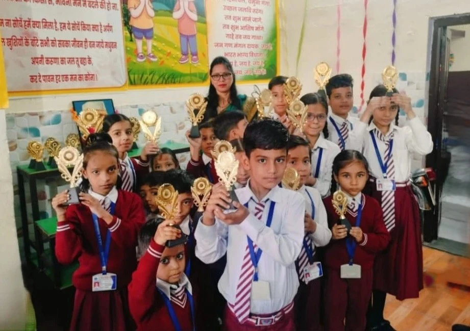 Students enjoying school life activities